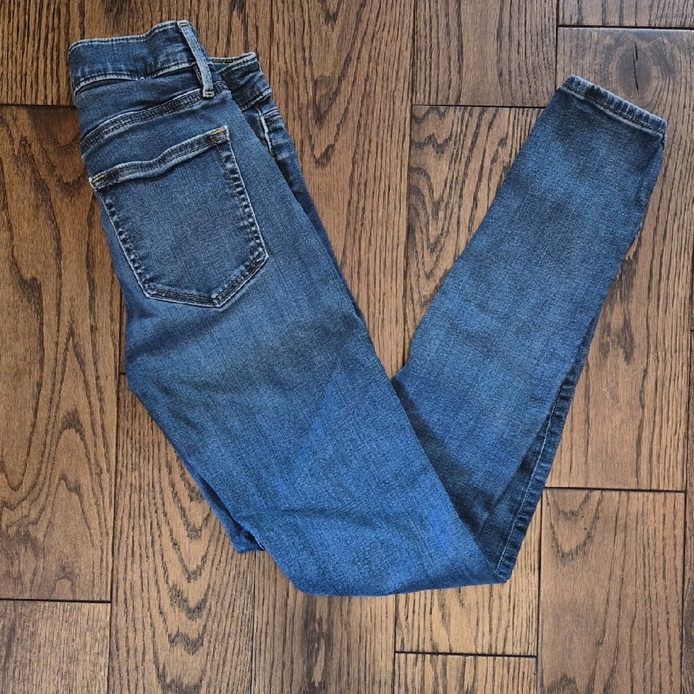Loft Women’s Dark Blue Stretch Skinny Jeans